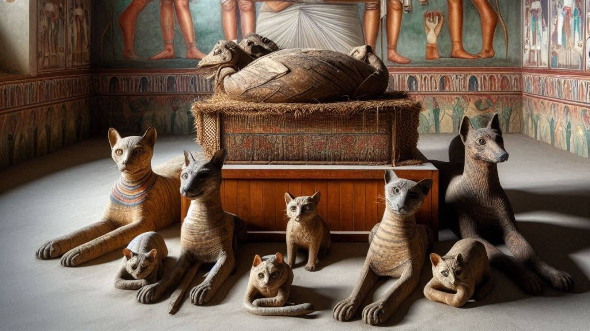 La momificación de animales se convirtió en una industria próspera