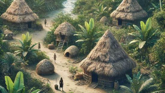 La Fundação Nacional do Índio ha dado a conocer un grupo de fotografías de la tribu.