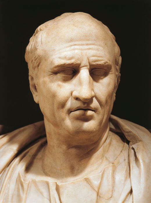 Busto de Marco Tulio Cicerón