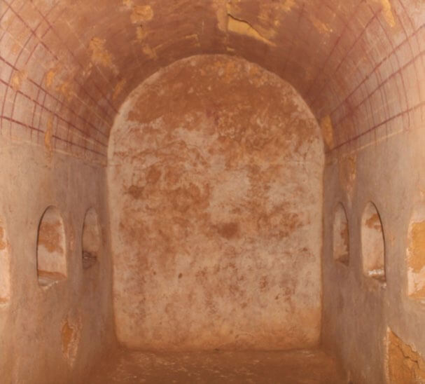 Cámara sepulcral de la necrópolis de Carmona