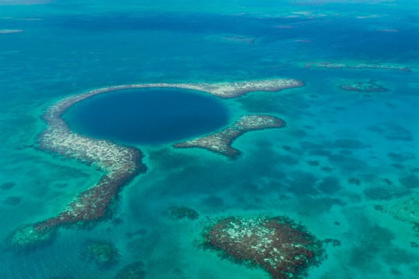 El Blue Hole, en Belice