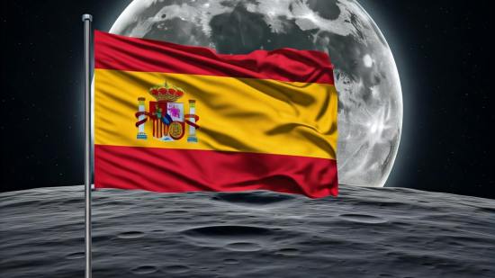 España en la conquista lunar
