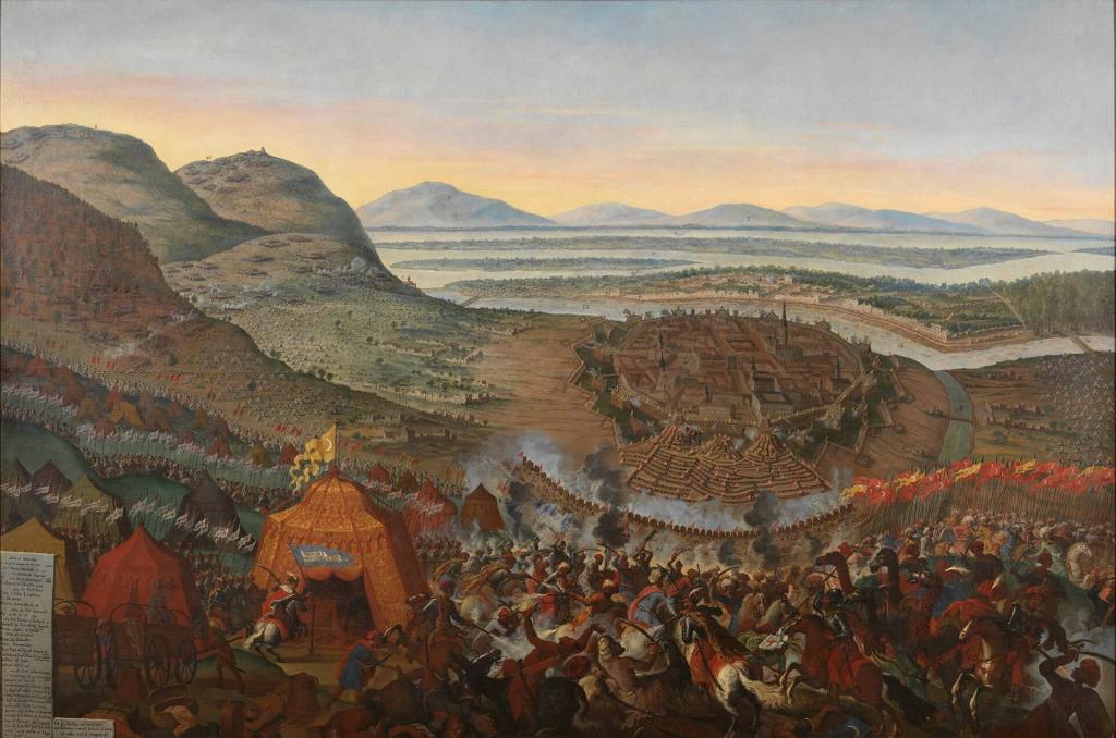 Vista de la Batalla de Viena, 1683