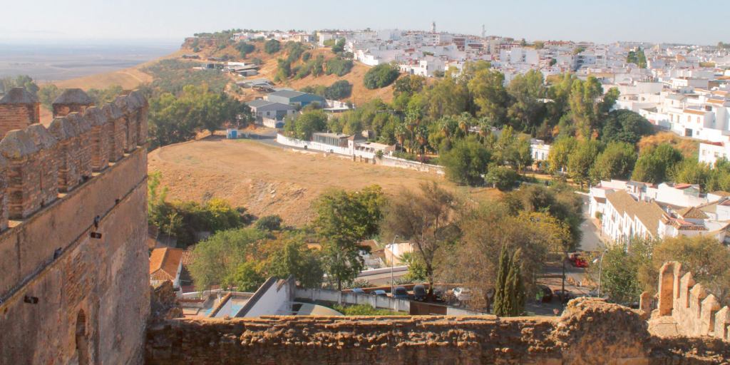 Vista de Carmona desde el Alcázar de Abajo