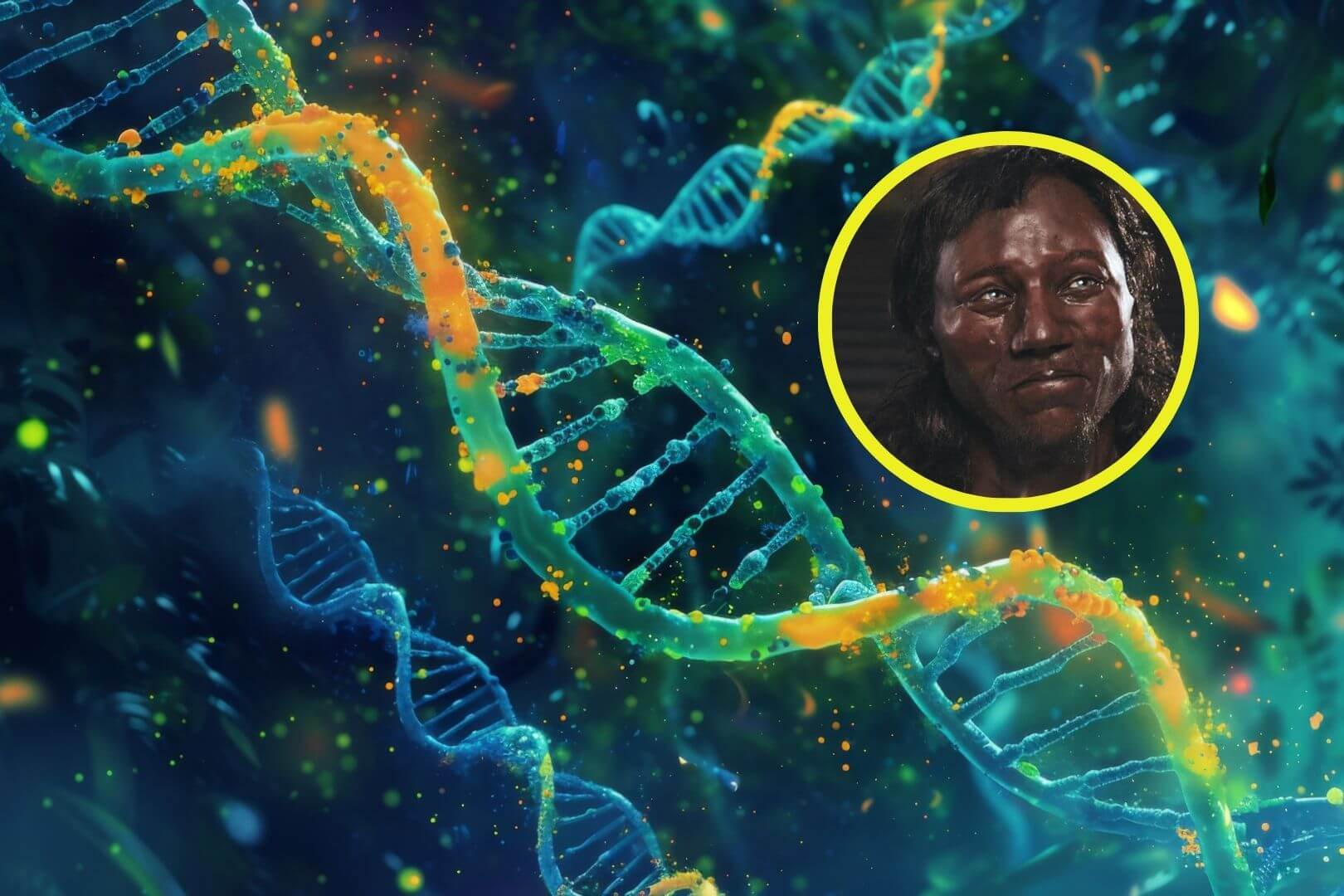 El primer británico moderno tenía piel oscura y ojos azules