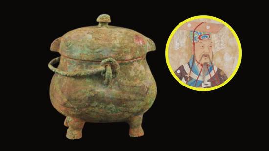 La antigua vasija con forma de búho que contiene el licor destilado más antiguo conocido de China