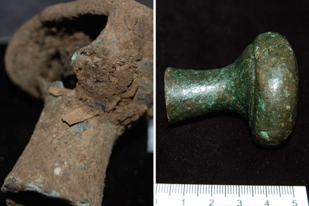 Entre los hallazgos más destacados se encuentran un brazalete de estilo celta, un contrapeso de lanza picto y los restos de un raro naufragio