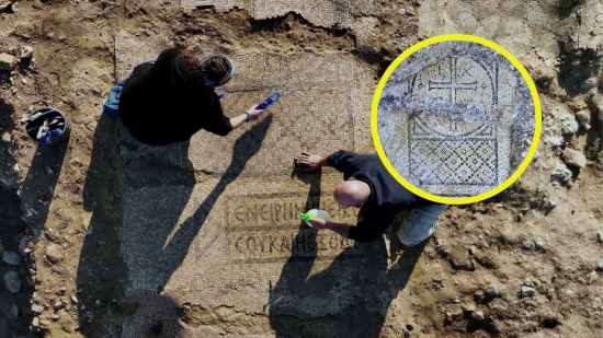 Hallan en Israel un monasterio bizantino con una inscripción bíblica y un sofisticado lagar