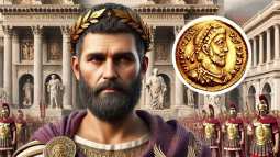 Descubren un tesoro romano de 1.700 años con monedas de un emperador casi olvidado