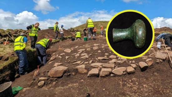 Un grupo de voluntarios y arqueólogos descubren un artefacto picto único que reescribe la historia de Escocia