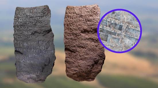 Descubren aldeas perdidas gracias a una rara piedra romana encontrada en el norte de Israel