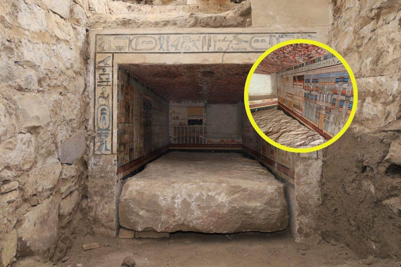 Descubren en Egipto la tumba decorada de un médico de faraones