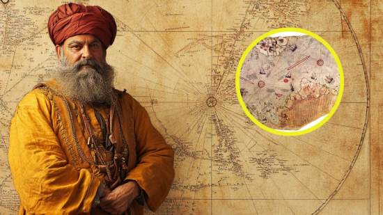 El mapa de Piri reis es un ejemplo destacado de la cartografía de la Edad Moderna