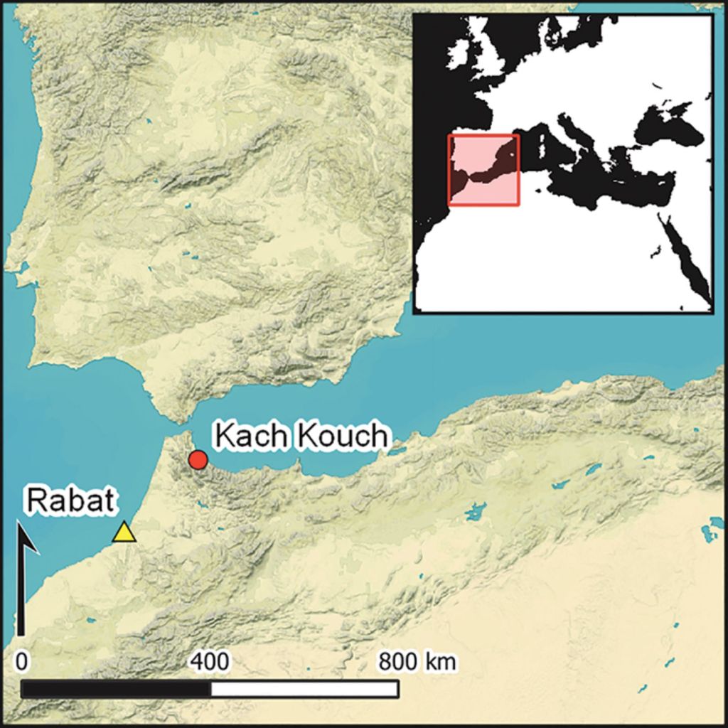Posición geográfica de Kach Kouch