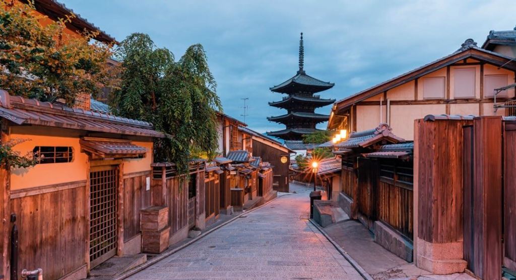 Cruce de calles de Kioto