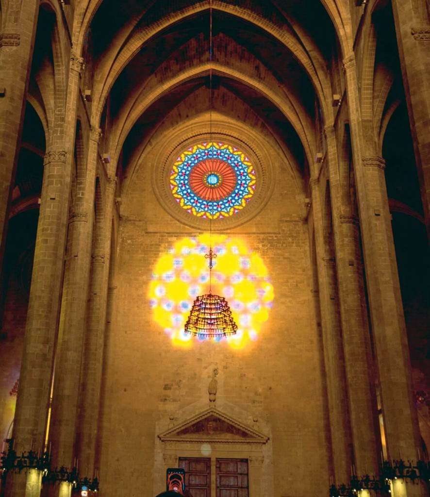 El 8 de la catedral de Palma de Mallorca