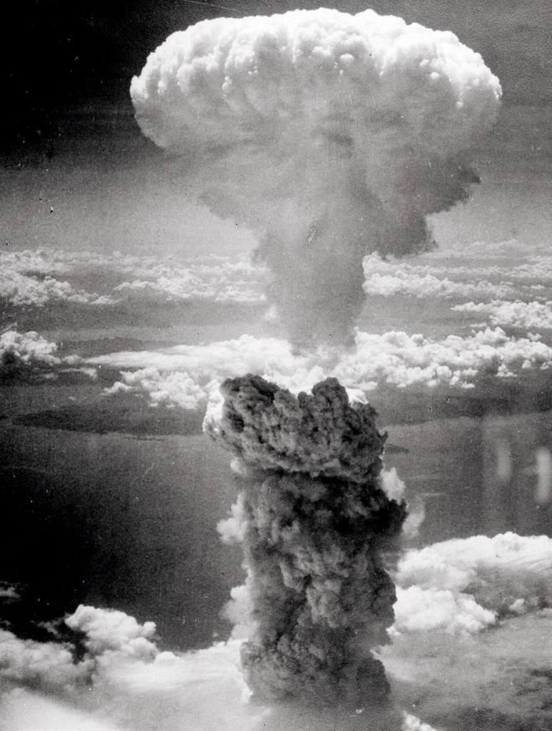 Hongo atómico sobre Nagasaki