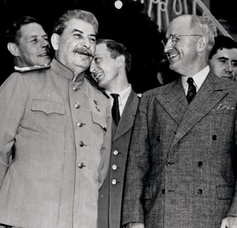 Josef Stalin y Harry S. Truman