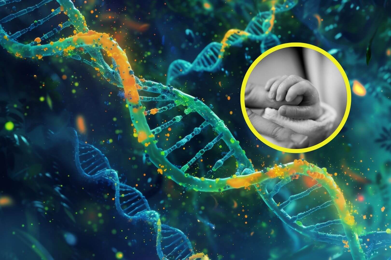 Así juega la naturaleza con el ADN antes de que nazcas