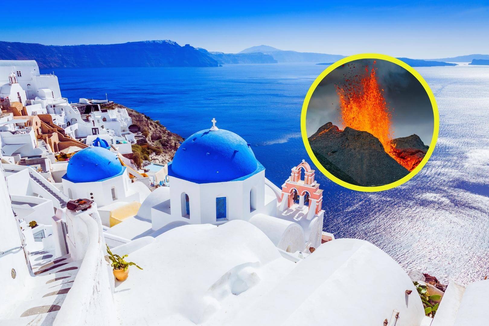 Santorini ha sufrido al menos 12 erupciones colosales a lo largo de su historia