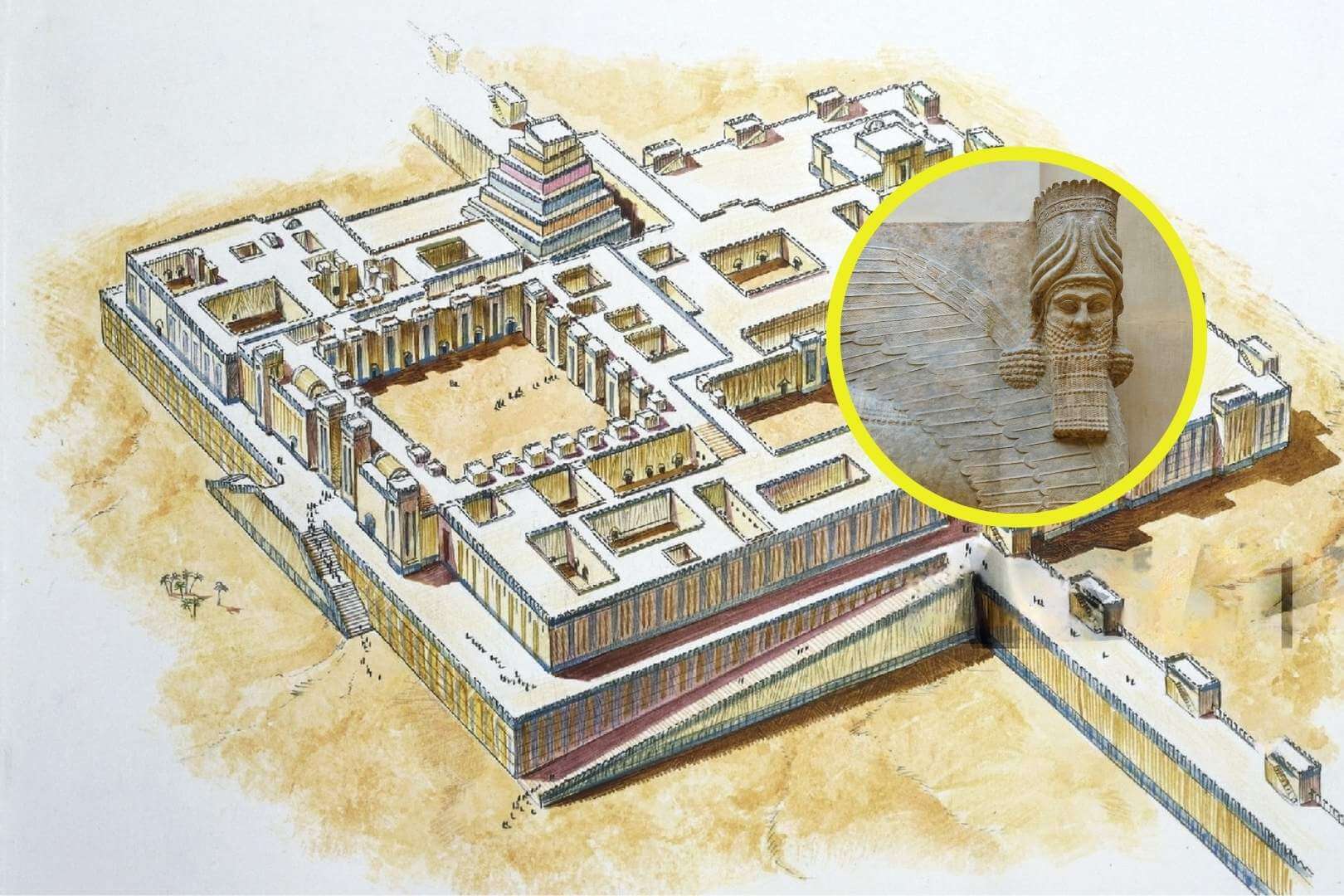 Descubren una antigua capital asiria abandonada hace 2.700 años mediante un estudio magnético