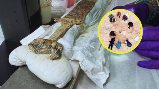 Una tumba anglosajona oculta en Inglaterra revela un arma de élite jamás vista