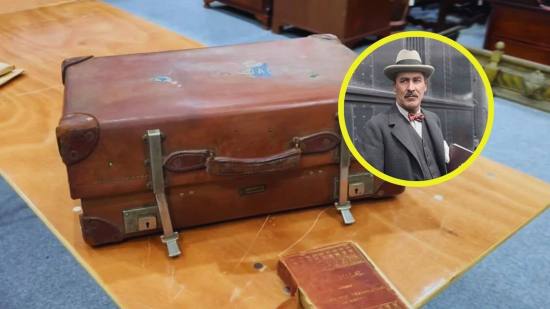 Redescubren un maletín que pudo haber transportado artefactos de Tutankamón
