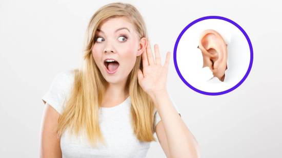 Tus orejas intentan moverse en secreto cuando te esfuerzas por escuchar