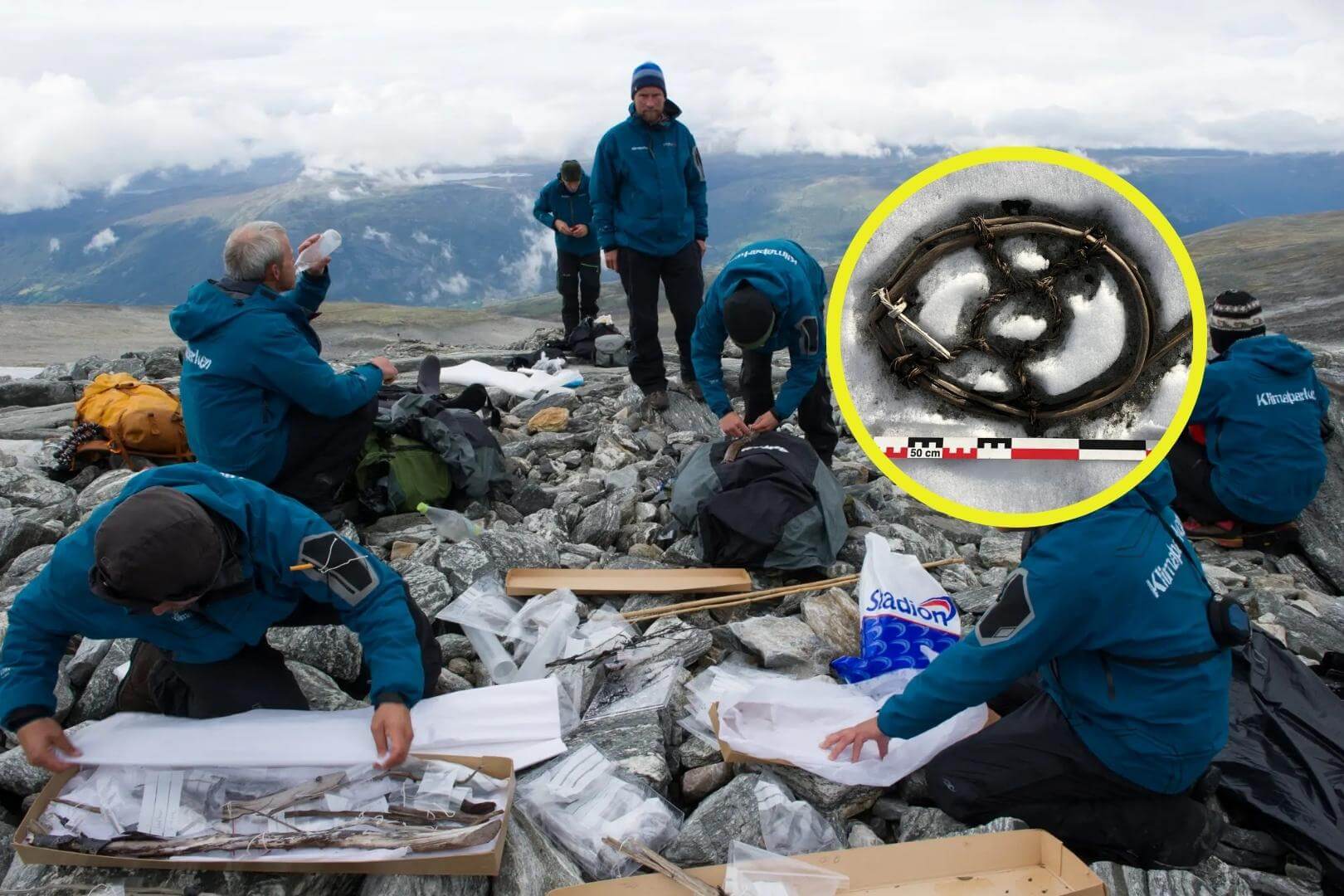 El derretimiento de los glaciares en Noruega está revelando objetos milenarios que revelan secretos sobre antiguas rutas comerciales y prácticas de caza