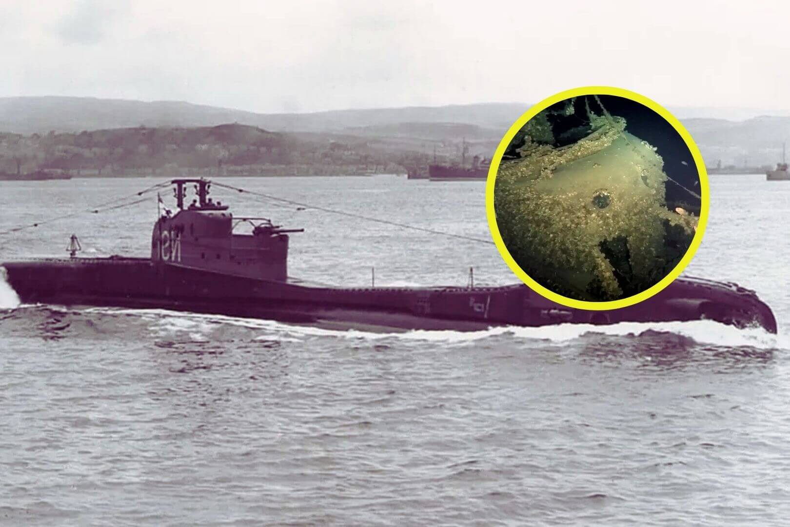 Hallan un submarino de la Segunda Guerra Mundial perdido desde 1943