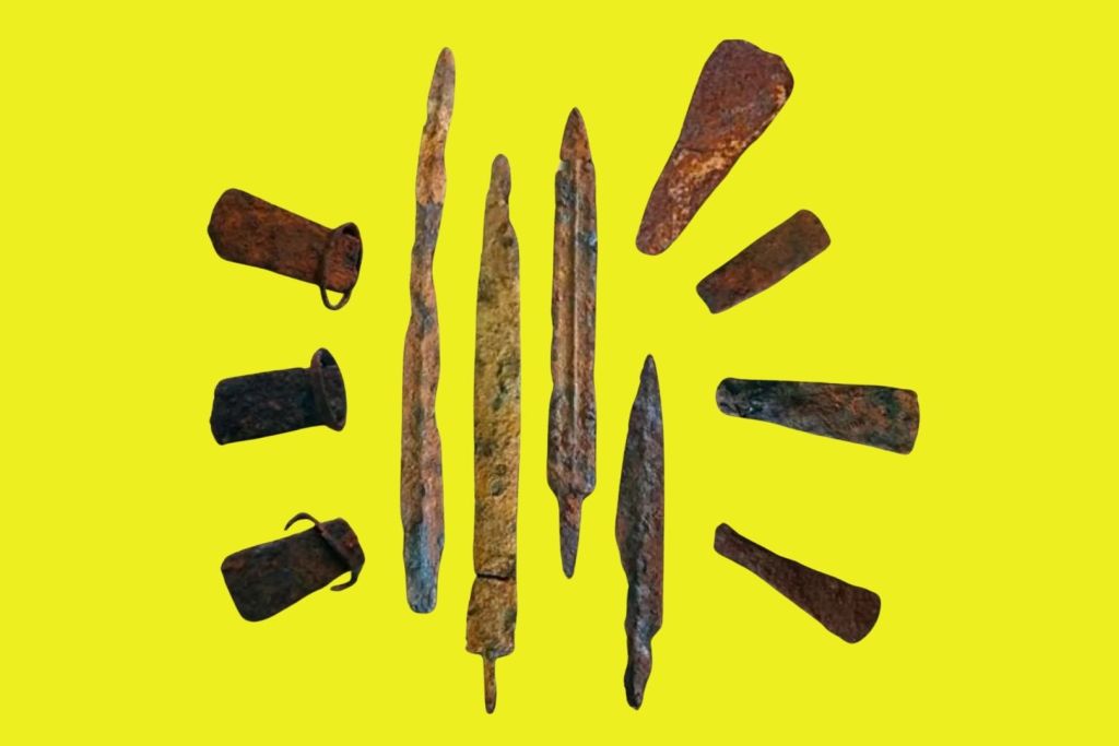 Se han descubierto numerosos objetos de hierro con más de 5.000 años de antigüedad en Tamil Nadu