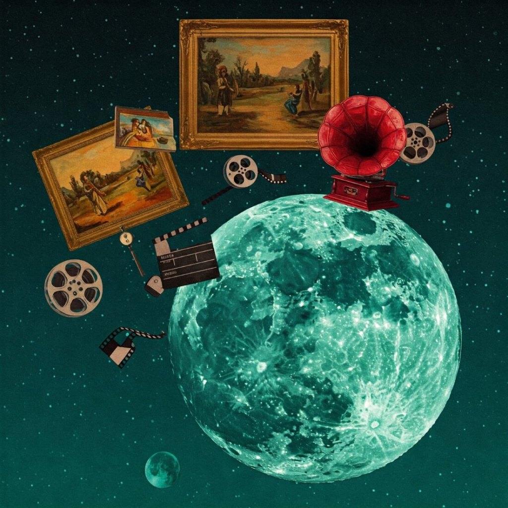 Inspírate en la Luna llena de arte y su viaje artístico a través de los siglos