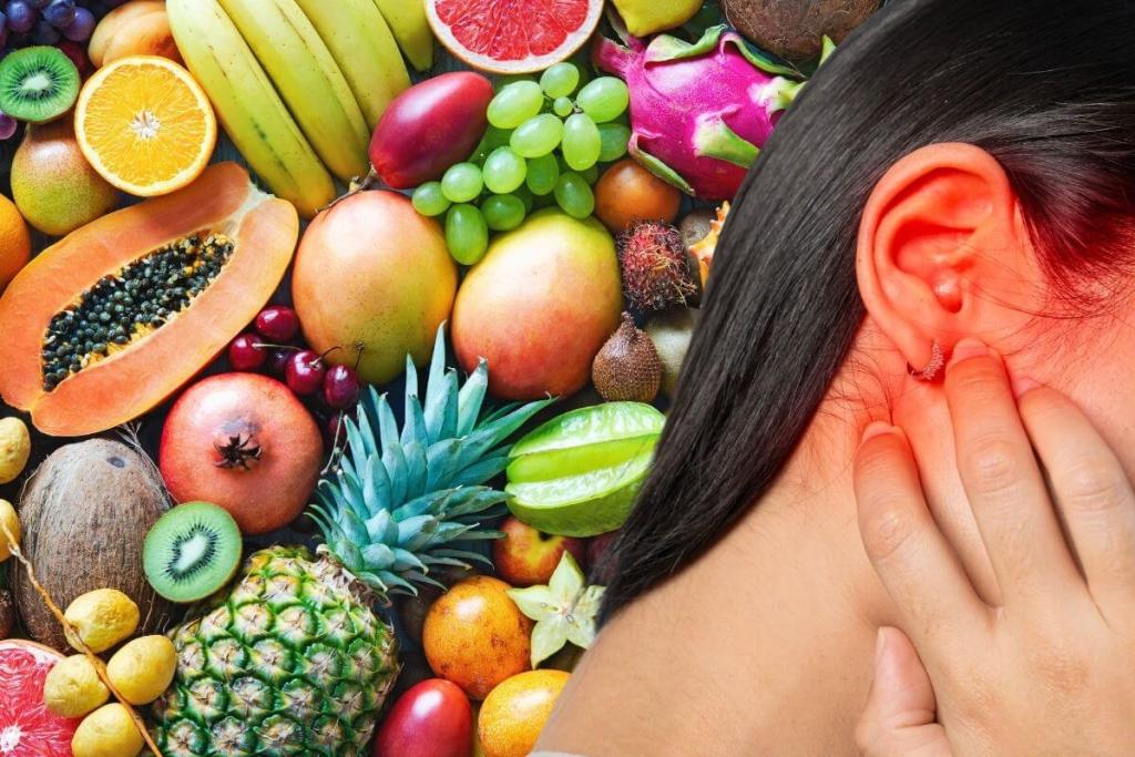 frutas y salud auditiva