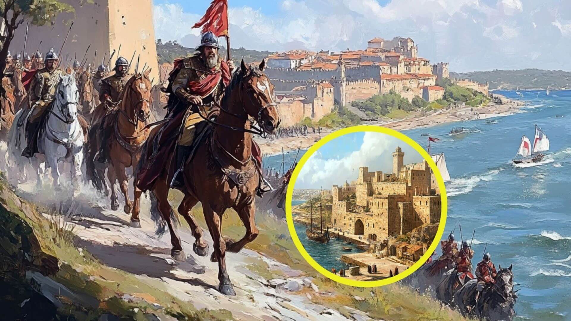 Ascalón fue una de las ciudades portuarias más importantes del Mediterráneo