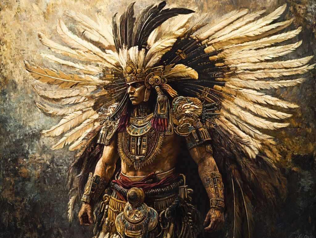 Recreación ficticia de Cuauhtémoc