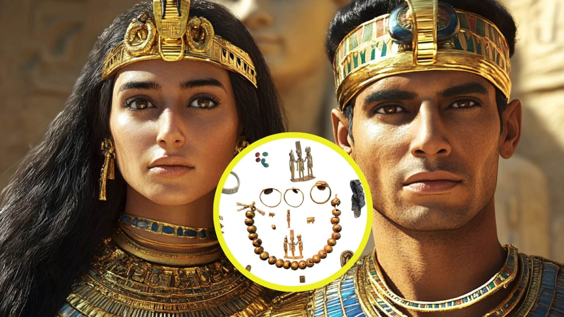 Joyería del antiguo Egipto en Karnak