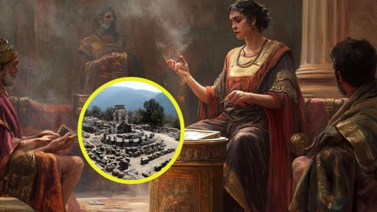 Delfos fue un centro religioso desde el que se guiaron los destinos políticos de la antigua Grecia