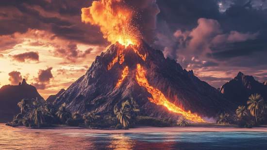 La actividad volcánica también transforma la cultura material y los patrones de habitación