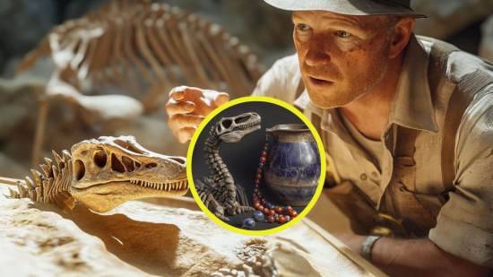 La arqueología y la paleontología son dos disciplinas distintas.