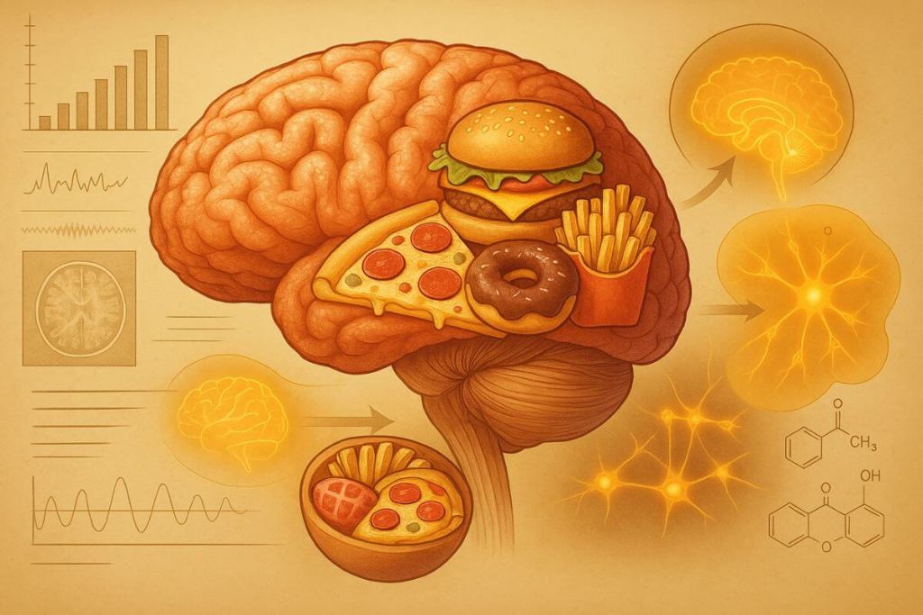 El placer de comer tiene su propio circuito cerebral, así lo controla la dopamina durante la ingesta