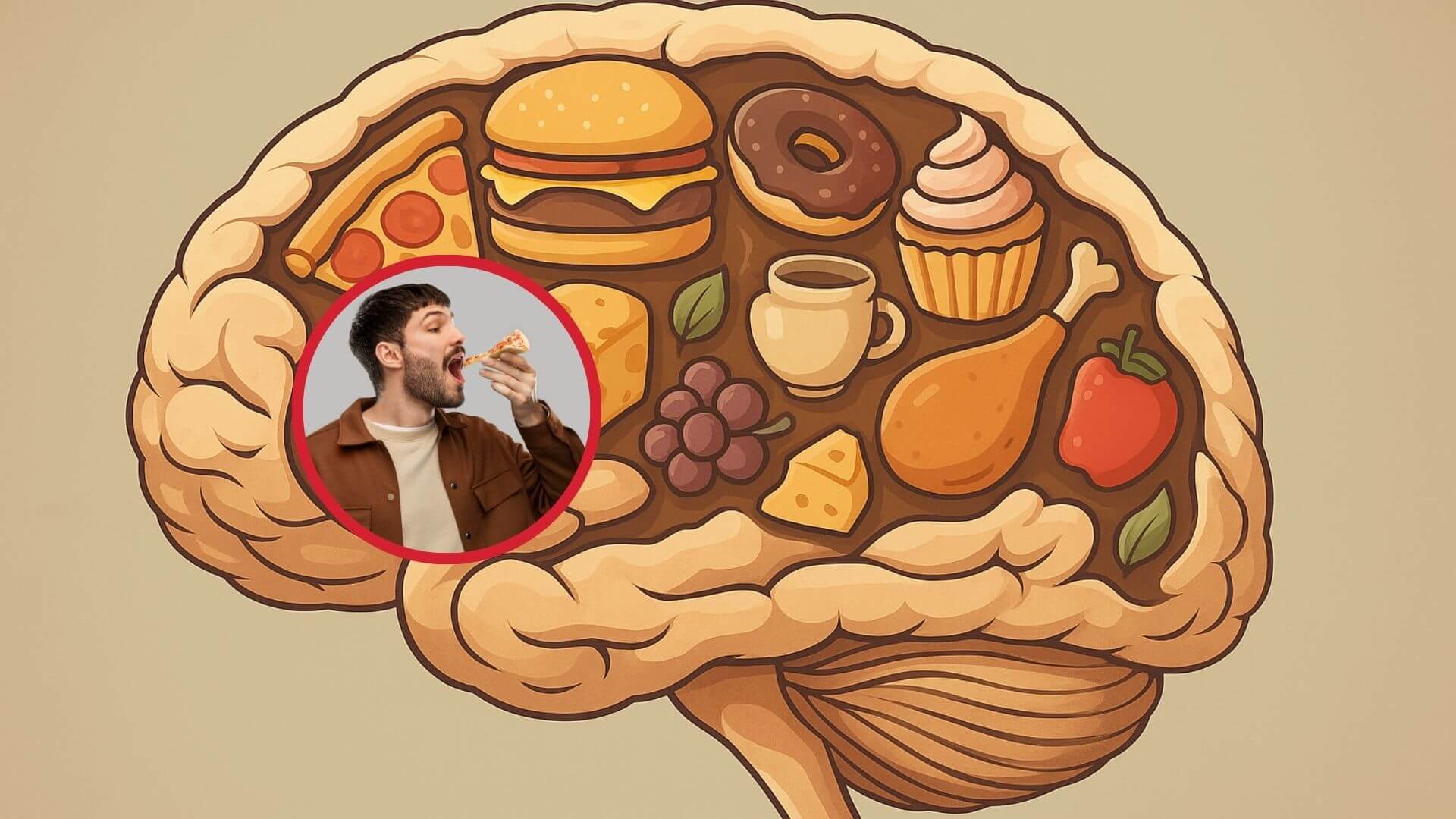 El placer de comer tiene su propio circuito cerebral, así lo controla la dopamina durante la ingesta