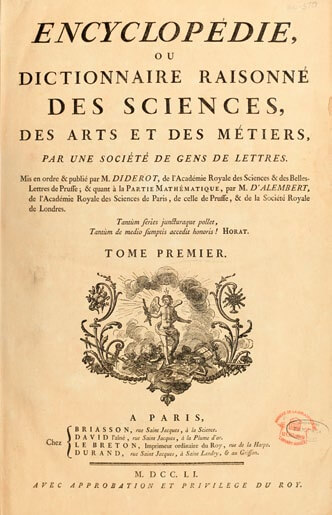 Enciclopedia Diderot-d'Alembert