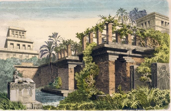 Jardines Colgantes de Babilonia