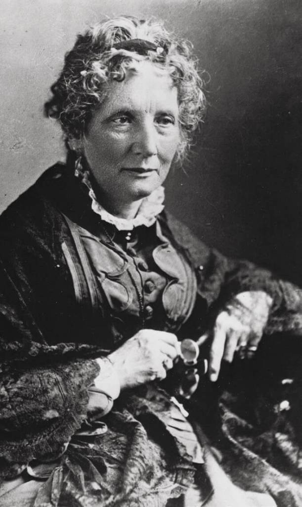 La abolicionista Harriet Beecher Stowe