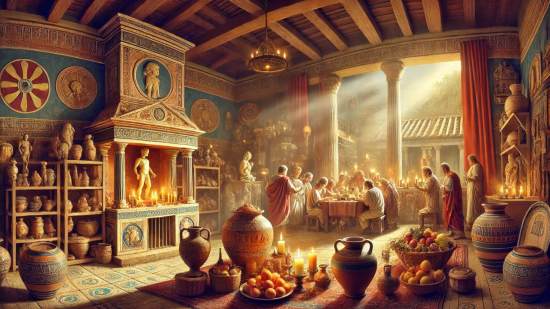 Los dioses domésticos de la antigua Roma, cómo los lares, manes y penates protegían cada rincón del hogar y del Imperio