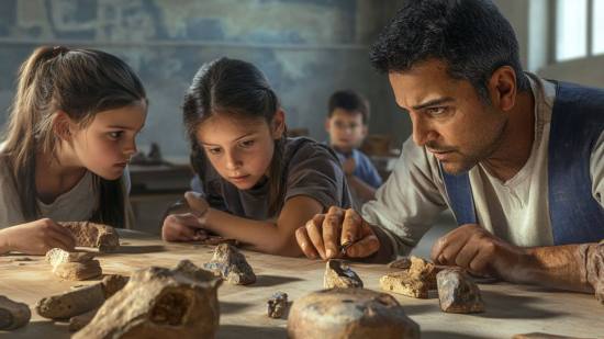 Acercar la arqueología a las aulas es fundamental