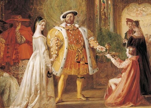 Primer encuentro entre Enrique VIII y Ana Bolena