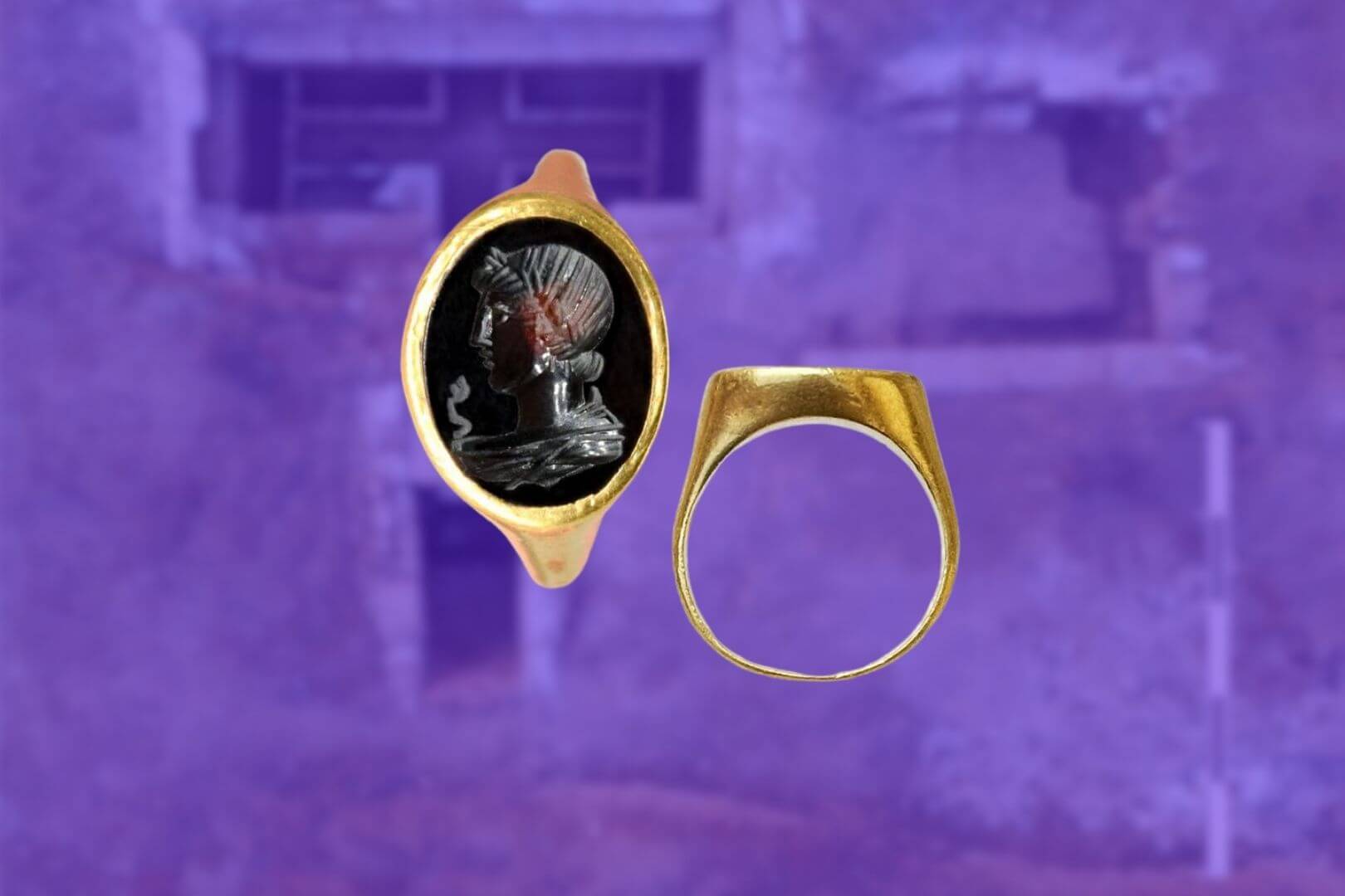 Descubren una tumba helenística con un anillo de Apolo y un santuario de curación inesperado