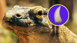Científicos descubren un secreto oculto en los dientes de los dragones de Komodo