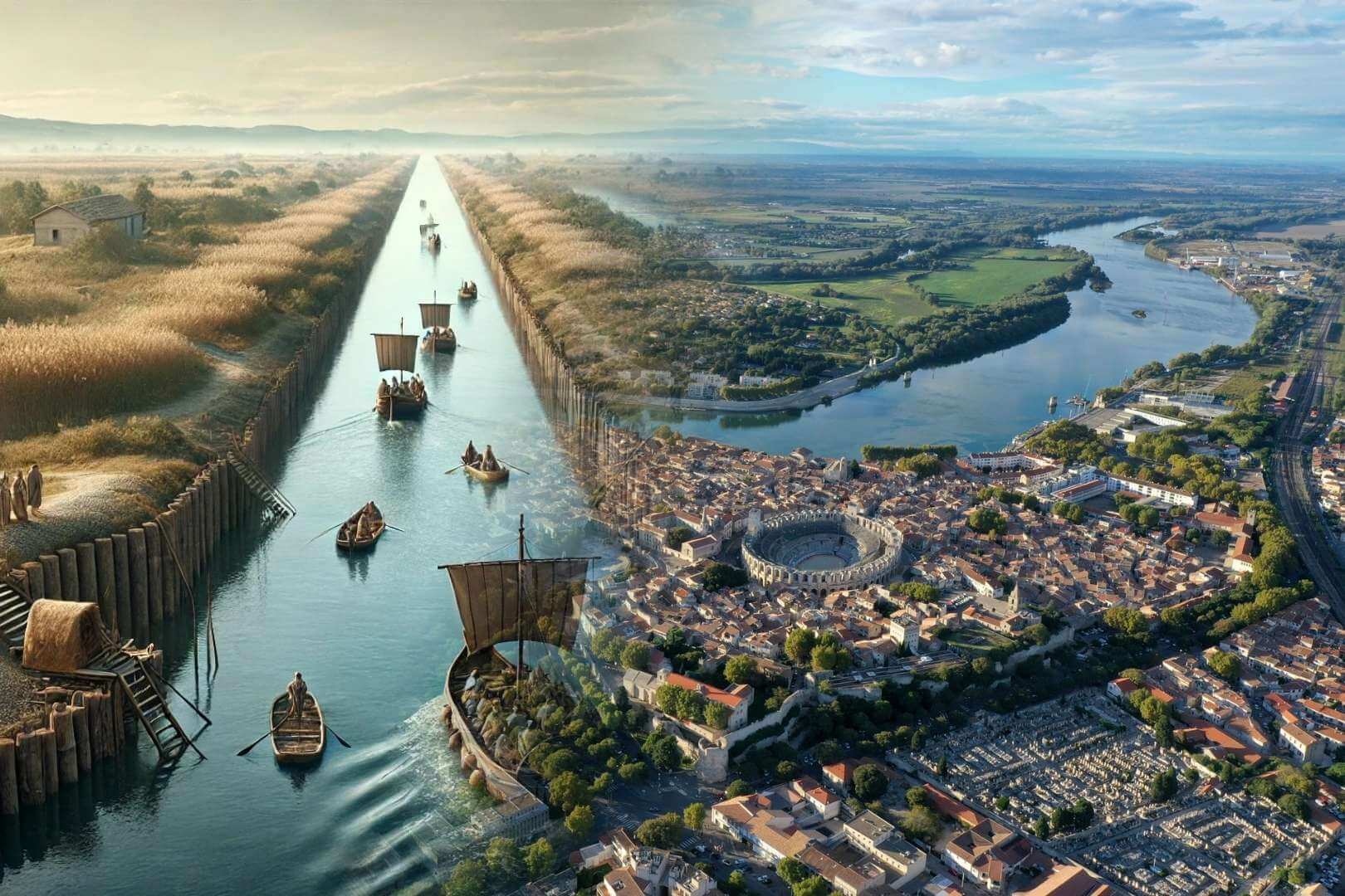 Arqueólogos creen haber localizado el legendario canal construido por el tío de Julio César, desaparecido durante siglos